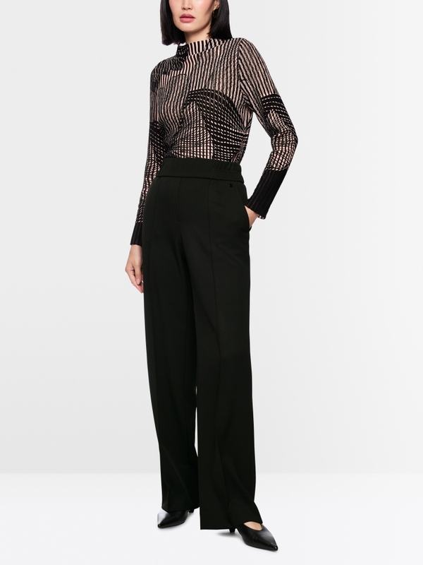 WAHSINGTON wide-fit pull-on trousers