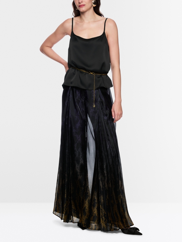 Feestelijke top met versiering