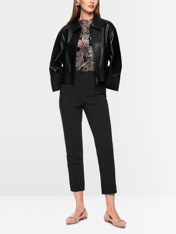 SYDNEY slim fit pants with crease