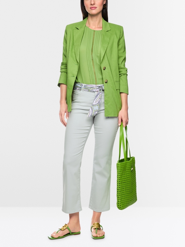 FORLI jeans with fabric belt