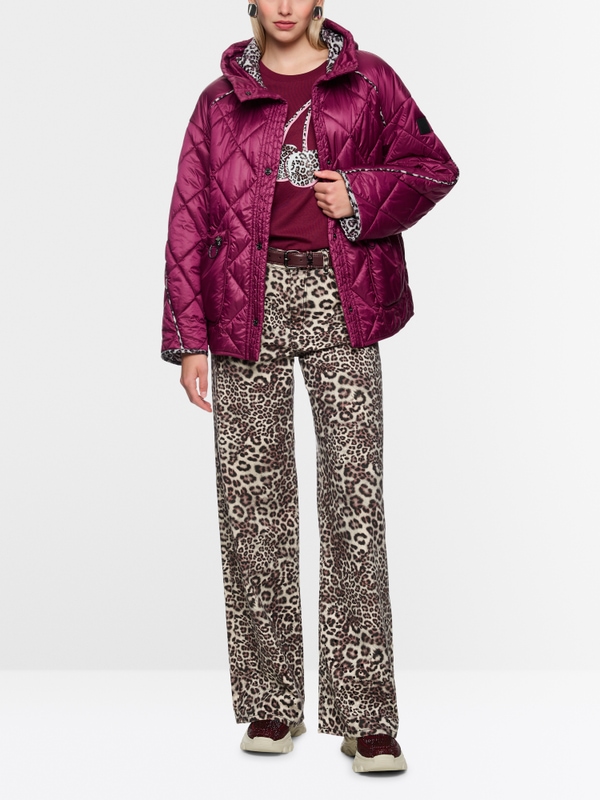 ‘Rethink Together’ quilted jacket