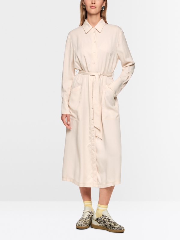 Robe chemisier longue « Rethink Together »