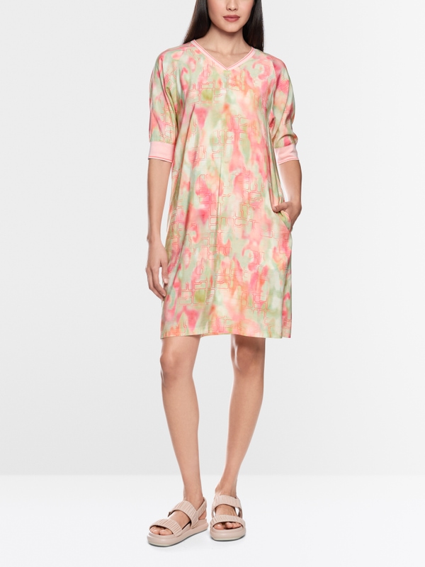 ‘Rethink Together’ dress with print