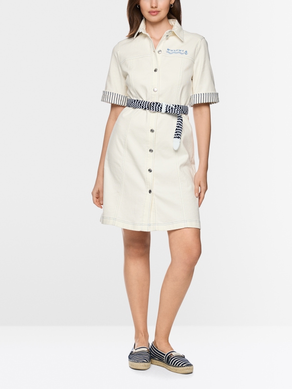Maritime denim dress