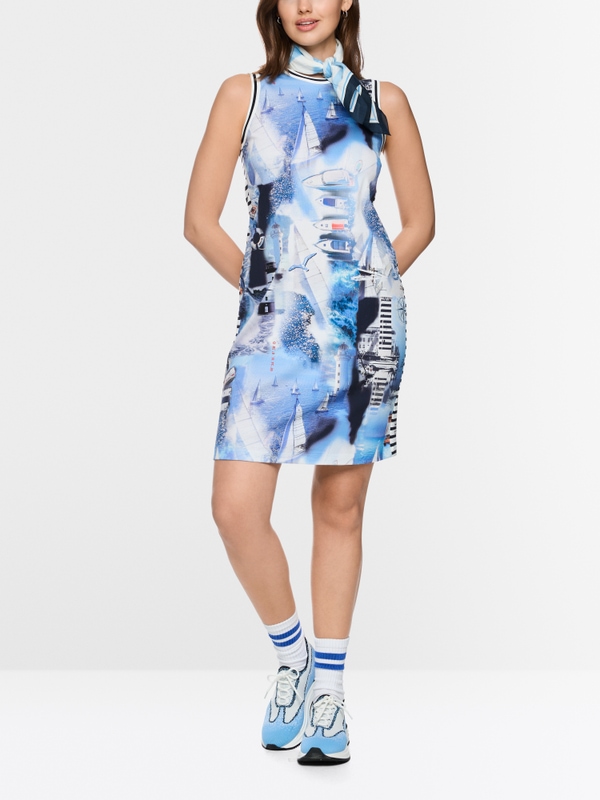 Robe à imprimé marin