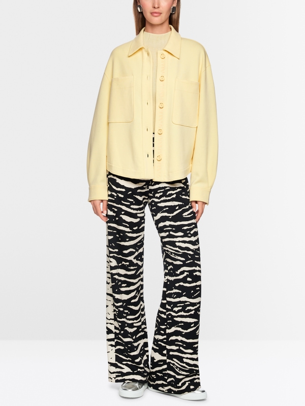 Soft shirt blouse jacket