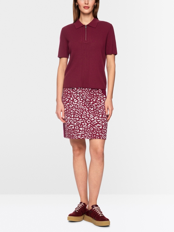 ‘Rethink Together’ knitted polo shirt