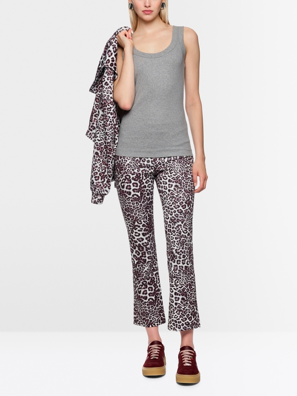 Basic top made from stretch cotton