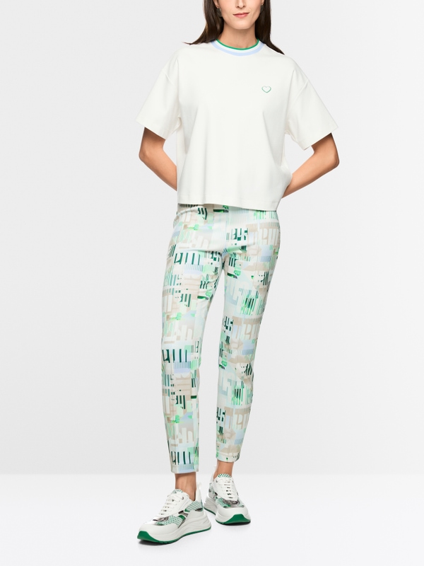 SOFIA trousers in scuba jersey