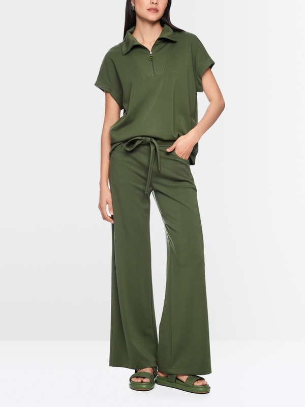 WELKOM wide-cut trousers