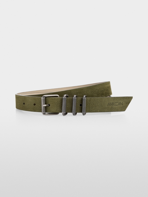 Suede belt