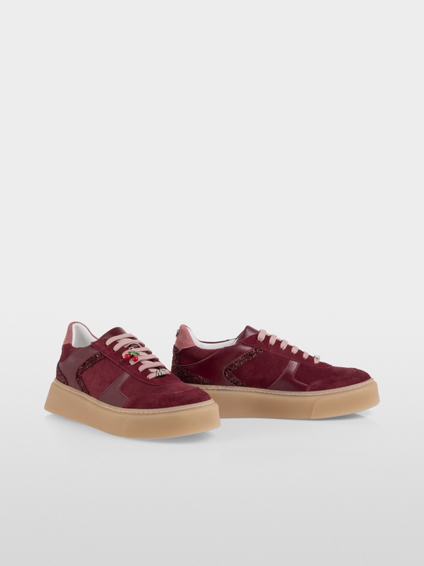 Suede trainers