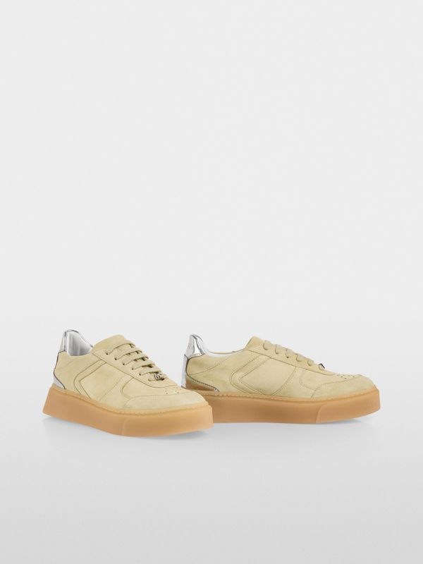 Suede trainers