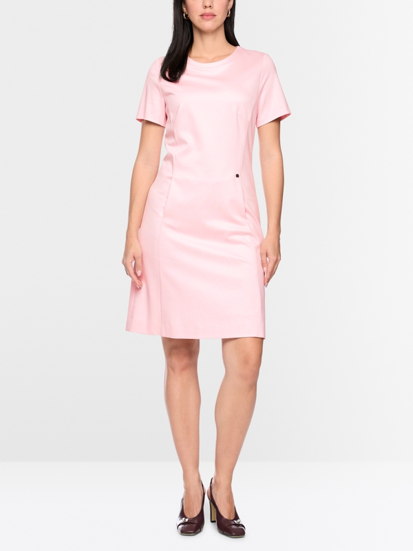 Stretch viscose mini dress