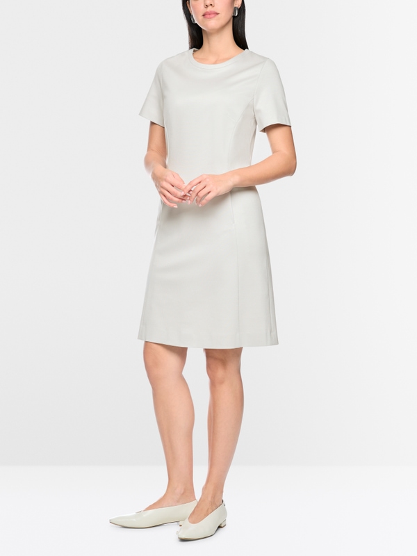 Stretch viscose mini dress