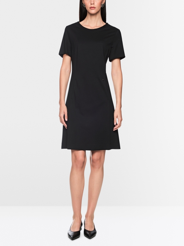 Stretch viscose mini dress