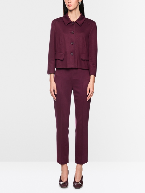Stretch viscose short jacket