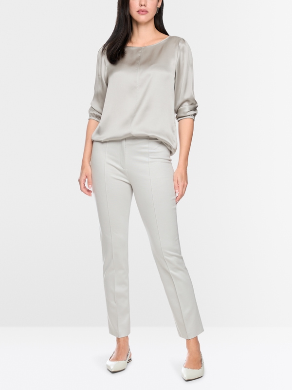 Silk blouse with 3/4 sleeves