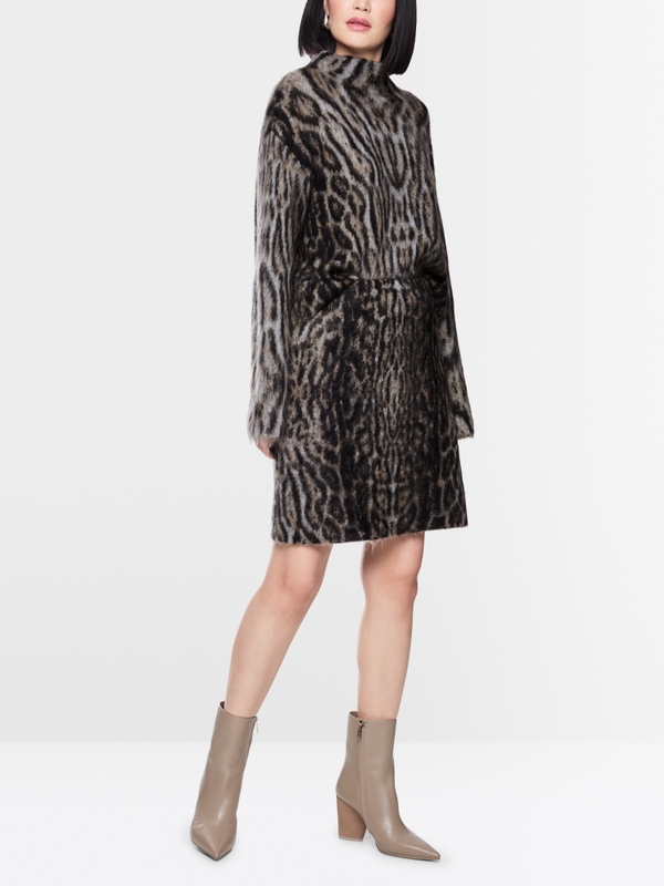 ‘Knitted in Germany’ ozelot skirt
