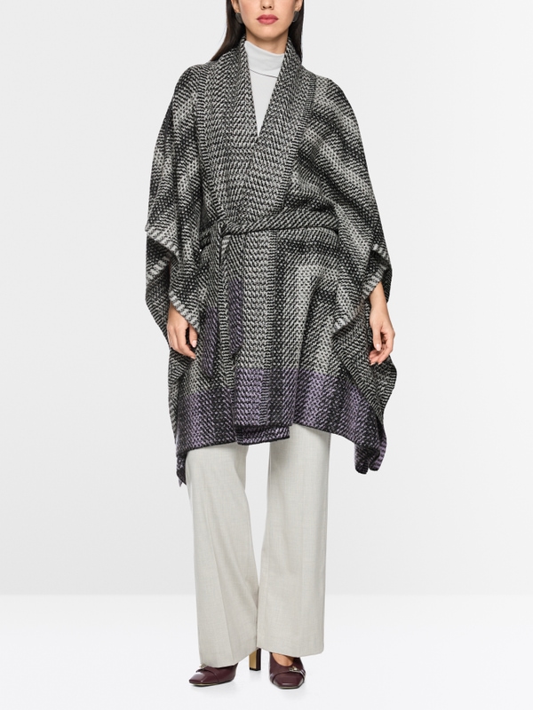 ‘Knitted in Germany’ knitted coat