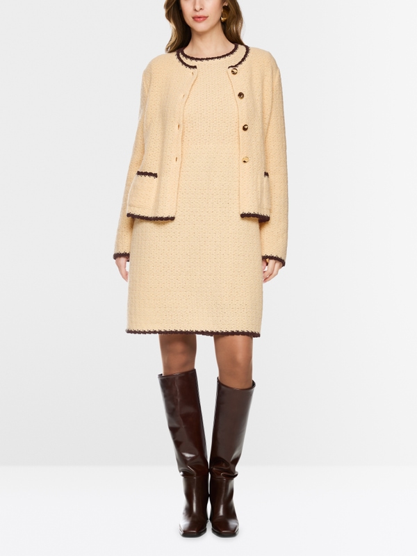 “Knitted in Germany” coutoure cardigan