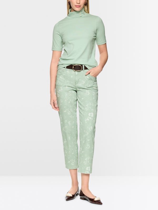 Stretch cotton shirt
