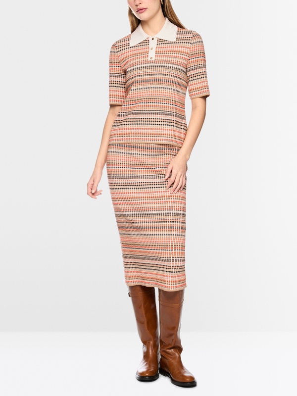 ‘Knitted in Germany’ pencil skirt