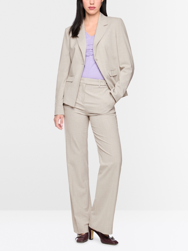 Pantalon en tissu FAID à jambes larges