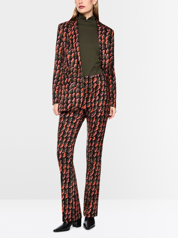 FREDERICA scuba jersey trousers