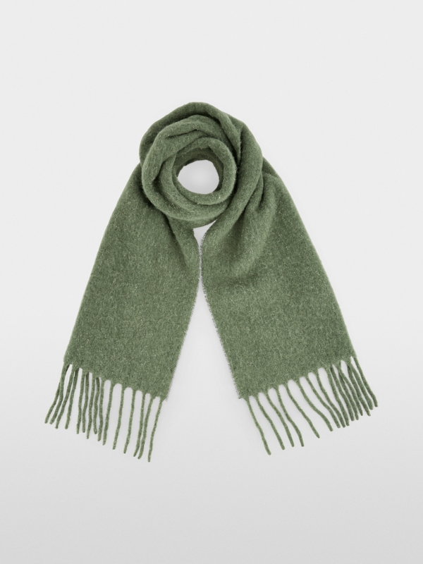 Alpaca wool blend scarf