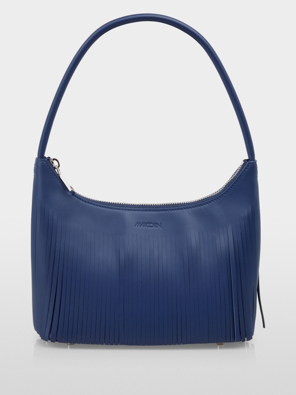 Shoulder bag with fringes