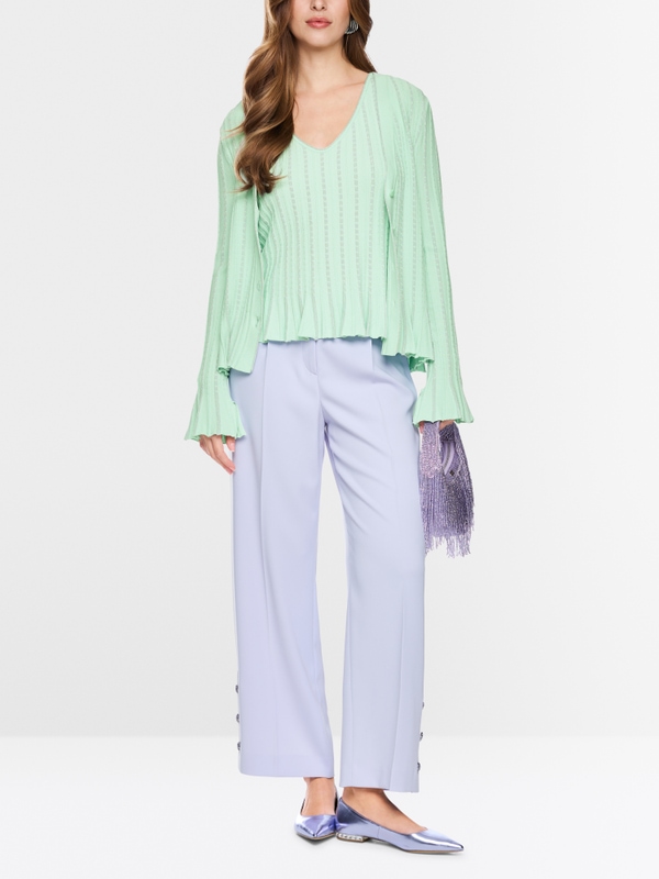‘Knitted in Germany’ sleeveless top