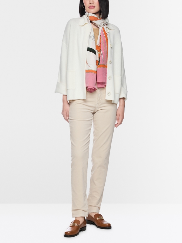 SILEA slim fit trousers