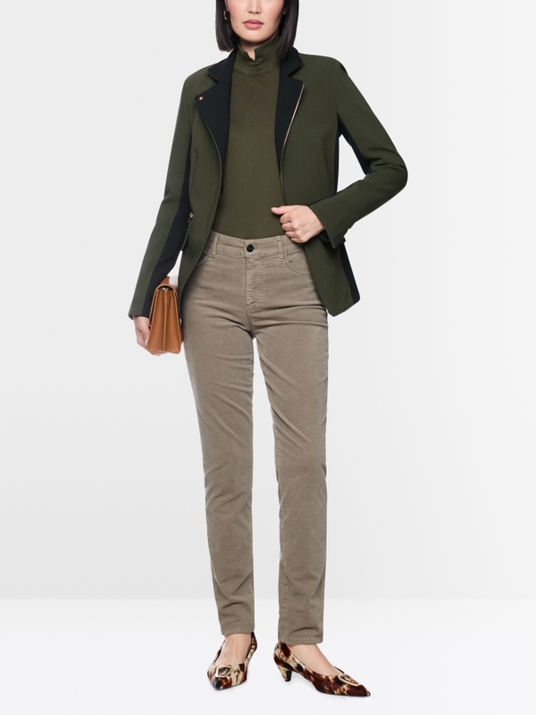 SILEA slim fit trousers