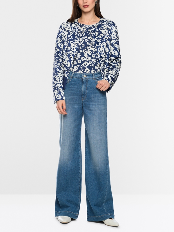 WARRI wide fit jeans with studs