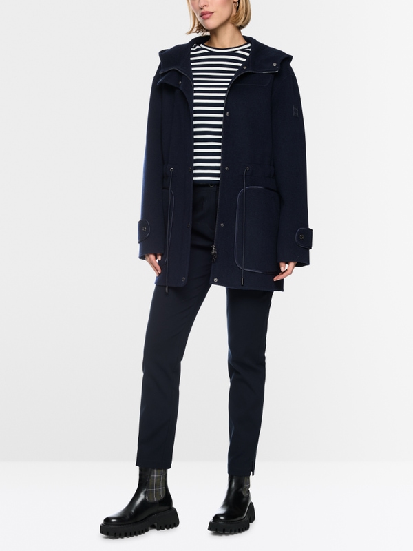 Outdoor jacket made of wool