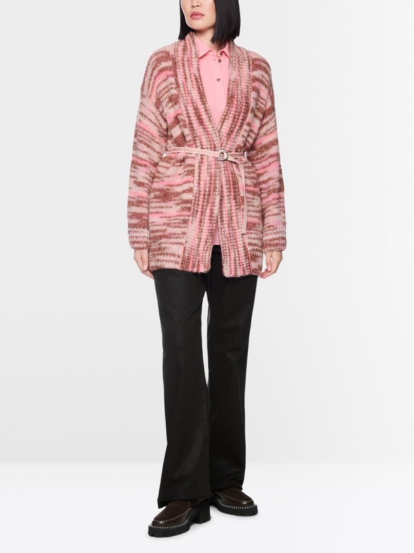 ‘Knitted in Germany’ long cardigan