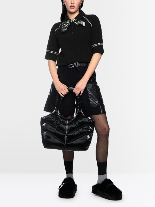‘Knitted in Germany’ polo shirt