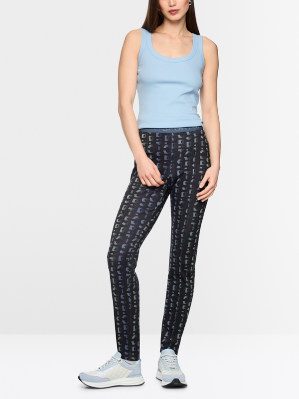 Basic stretch cotton top