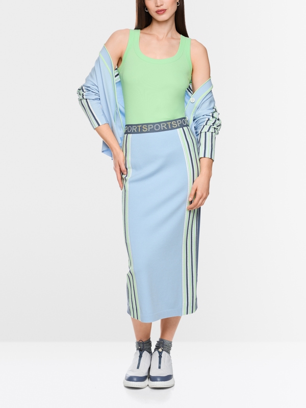 Basic stretch cotton top