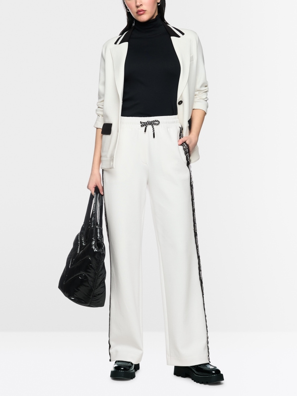 WASHINGTON pull-on trousers with lace