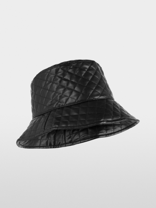 Quilted bucket hat