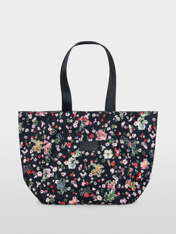 Reversible nylon shopper