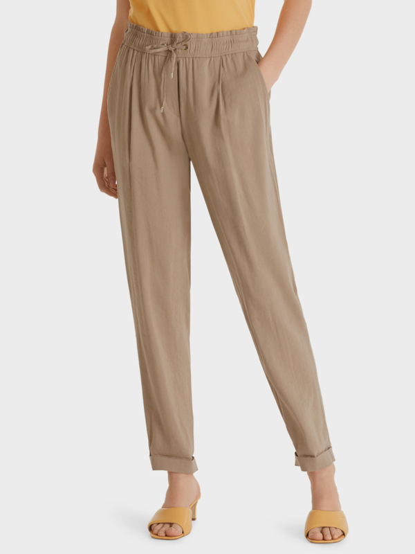 Linen relaxed pants Clearance