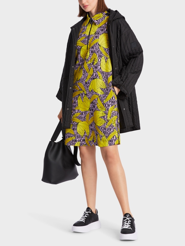 Marc Cain Sports T Tiered Dress in Multi Floral Print TS 21.11 W03 COL 623 main image 0