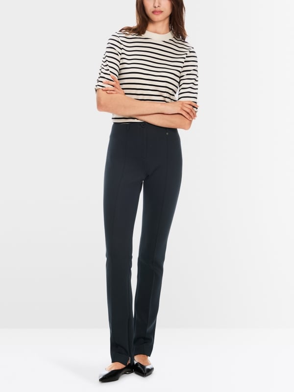 Slim-fit model SYDNEY van scuba-jersey