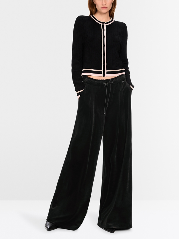 Hose aus Samt-Jersey Modell WINNIPEG