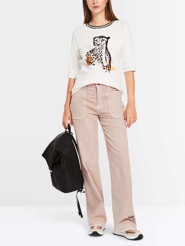 T-shirt avec impression sur le devant