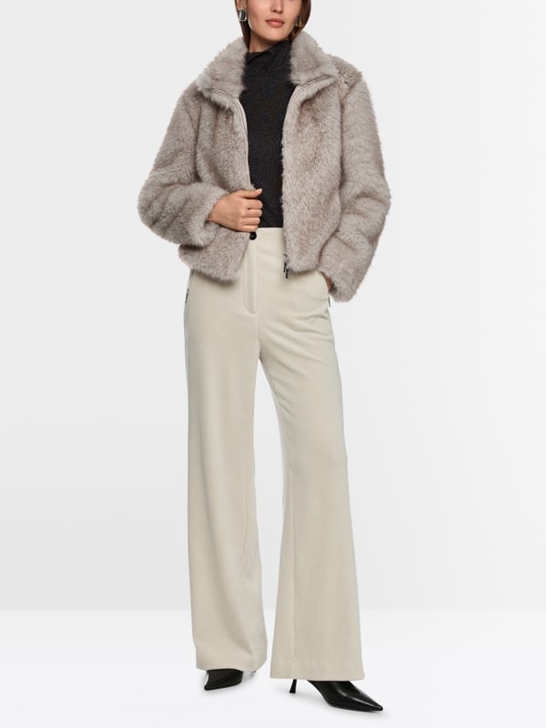 Cosy faux fur jacket