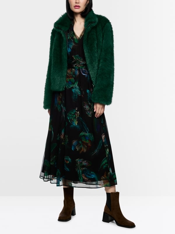 Cosy faux fur jacket